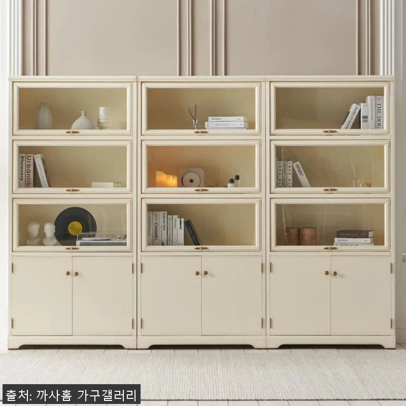 까사홈 헤이미 엔틱 아이보리 원목 장 관련 이미지 2