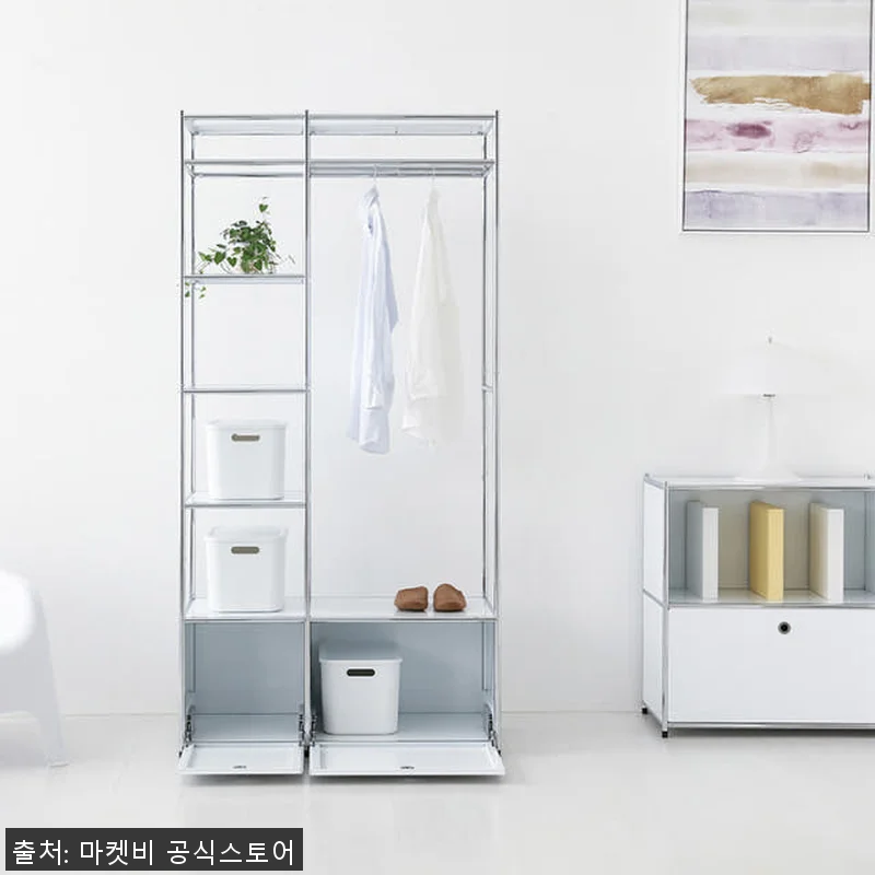 모듈가구 심플리 행거 1단 2문 BC 관련 이미지 2