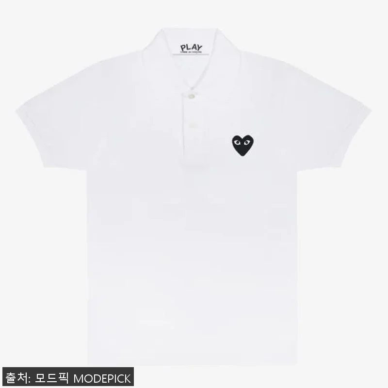 꼼데가르송 반팔티 폴로 PK 블랙 레 관련 이미지 2