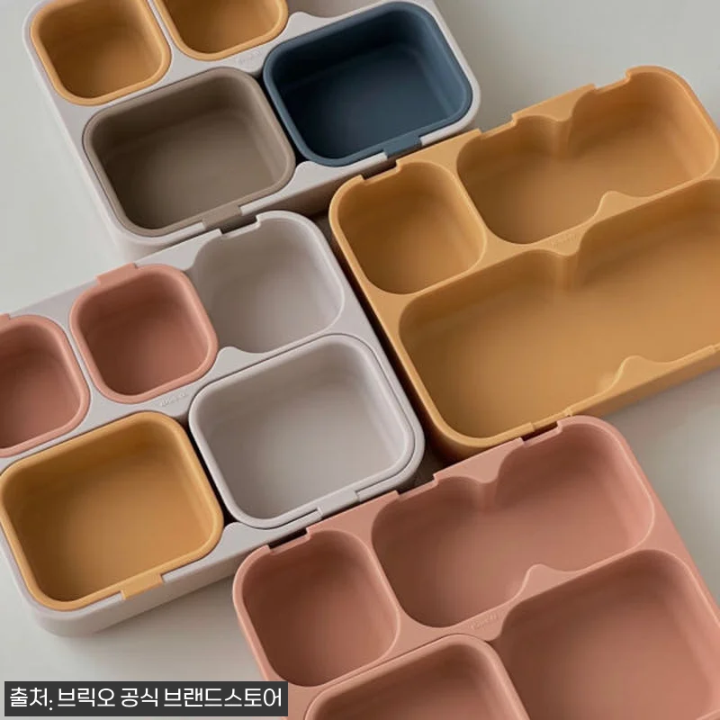 브릭오 아기 이유식 흡착식판 소분용기 관련 이미지 2