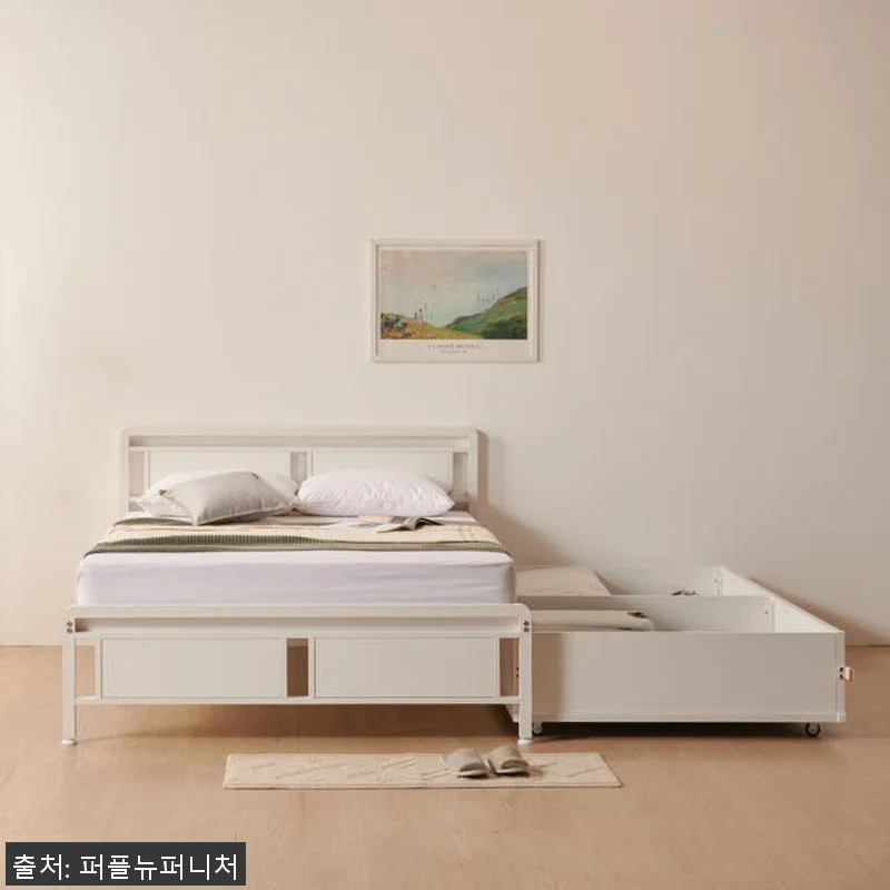 퍼프린 철제 슬라이딩수납침대 빅수납 관련 이미지 3