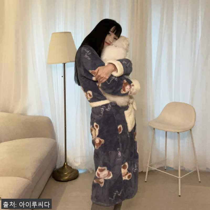 미코허그 호텔 로브 샤워 목욕 가운 관련 이미지 3