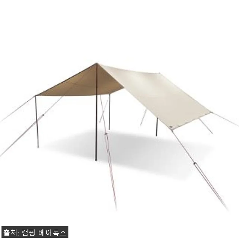 노스피크 루나 렉타 타프 대형 스펀텍 관련 이미지 3