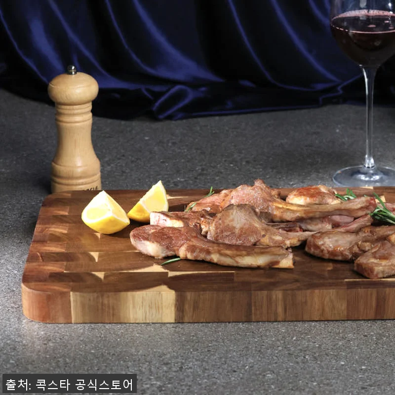 콕스타 엔드그레인 도마 고급 캄포나무 관련 이미지 3