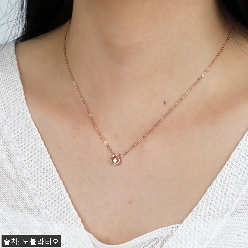 18K 마퀴즈 목걸이, 여자친구 생일 관련 이미지 3