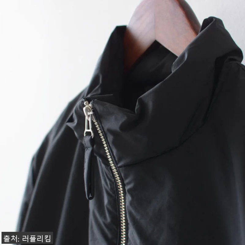 단톤 여성용 다운 패딩 블루종 자켓 관련 이미지 4