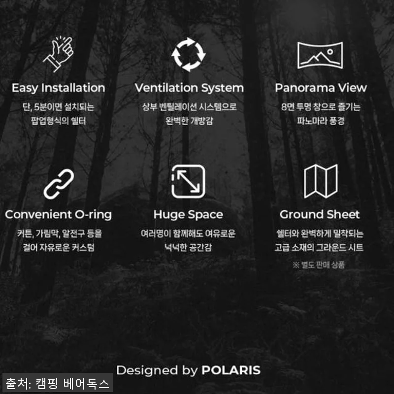폴라리스 P1 TPU 컴팩트 우레탄창 관련 이미지 3