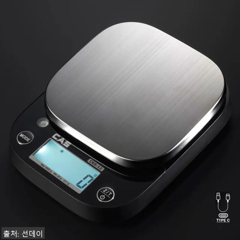 카스 CAS 5kg 충전식 디지털 주 관련 이미지 3