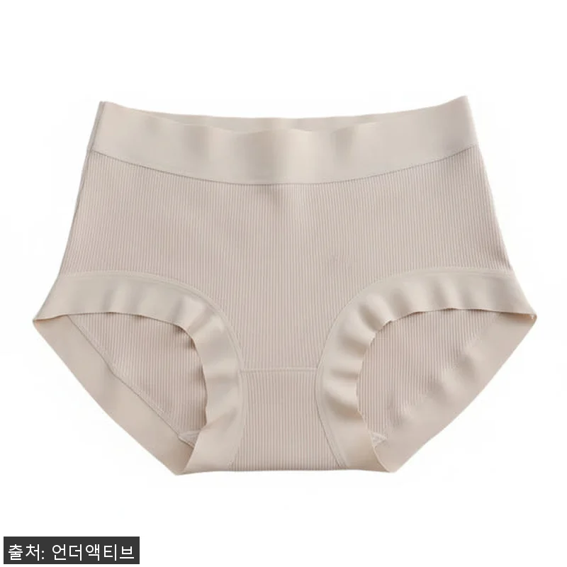 면팬티 모노 코튼 골지 팬티 4PAC 관련 이미지 4