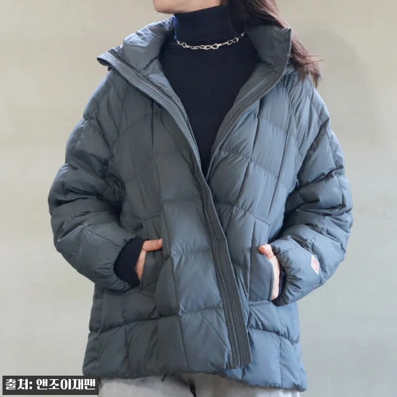 단톤 나일론타프타 여성 퀄팅 다운패딩 관련 이미지 5