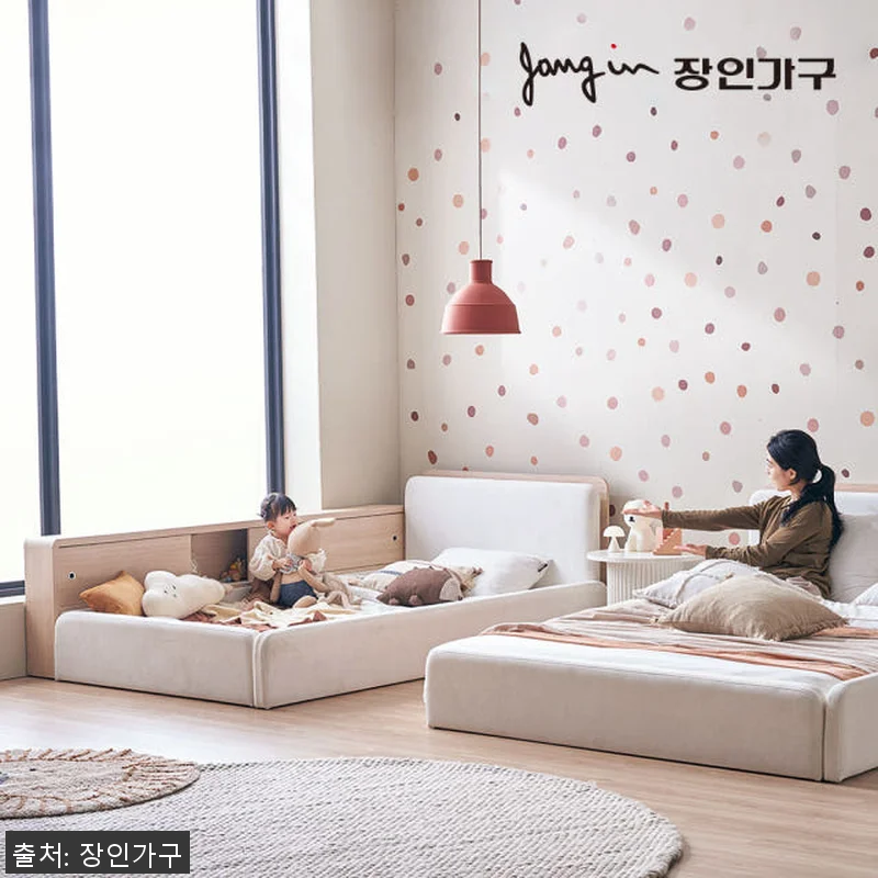 장인가구 하랑 E0 패브릭 슬림헤드 저상형 패밀리침대 SS+SS 둥지형 사용후기 12 장인가구 하랑 E0 패브릭 슬림헤드 관련 이미지 5