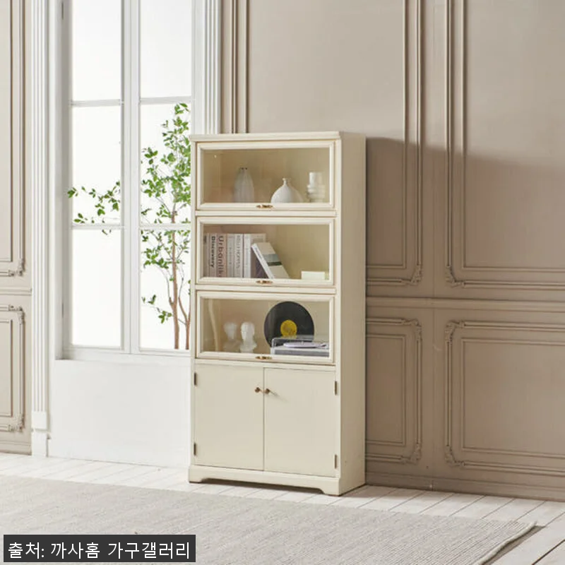 까사홈 헤이미 엔틱 아이보리 원목 장 관련 이미지 6