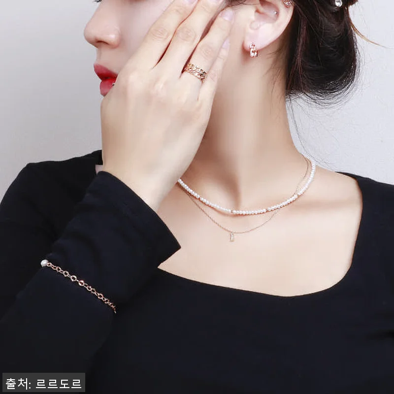 14k 18k 볼드 체인 커플 링 실 관련 이미지 6
