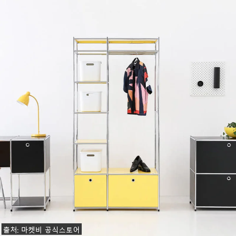 모듈가구 심플리 행거 1단 2문 BC 관련 이미지 6