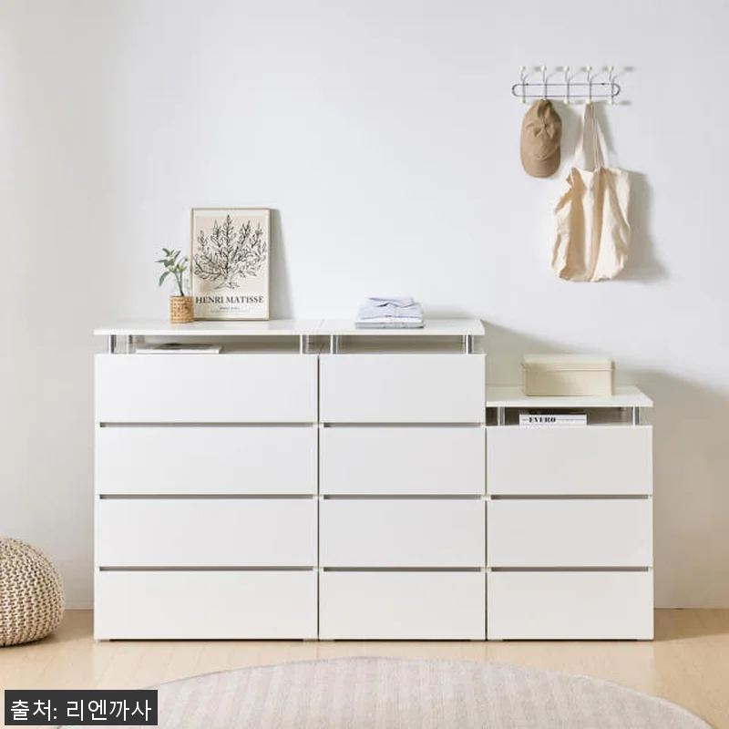 마인 4단 서랍장 800 화이트 사용 관련 이미지 6