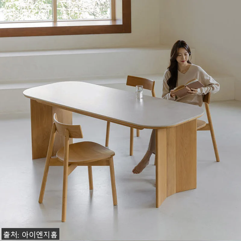 데네브 세라믹 식탁 4인용 원목 포세 관련 이미지 7