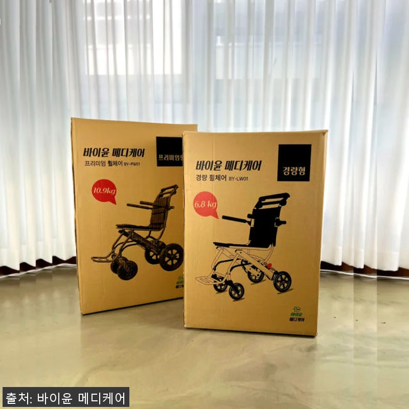 경량 휠체어 여행용 초경량 휴대용 접 관련 이미지 7
