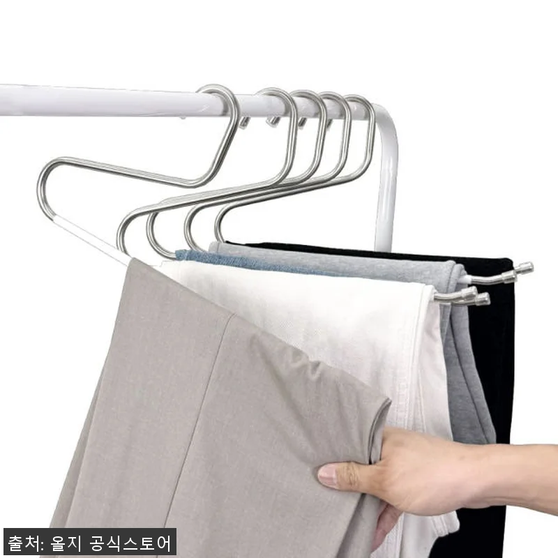 올지 8mm 논슬립 바지걸이 스텐 그 관련 이미지 6