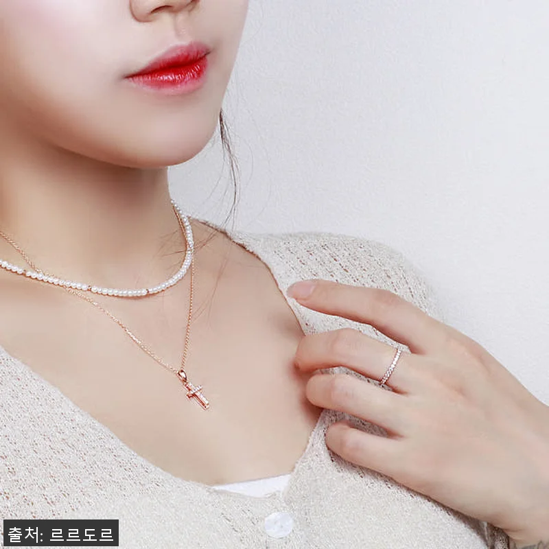 14K 18K 심플 기본 링 반지 하 관련 이미지 7