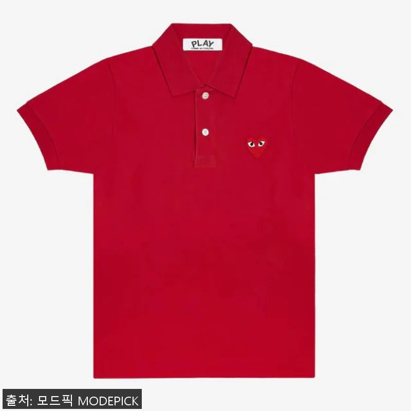 꼼데가르송 반팔티 폴로 PK 블랙 레 관련 이미지 7