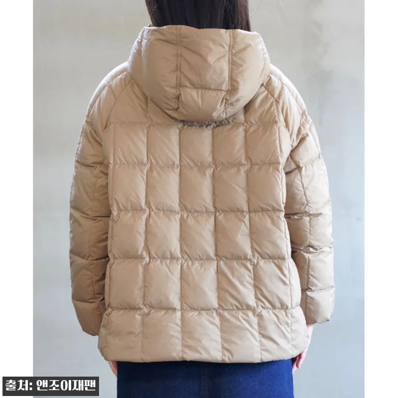 단톤 나일론타프타 여성 퀄팅 다운패딩 관련 이미지 8