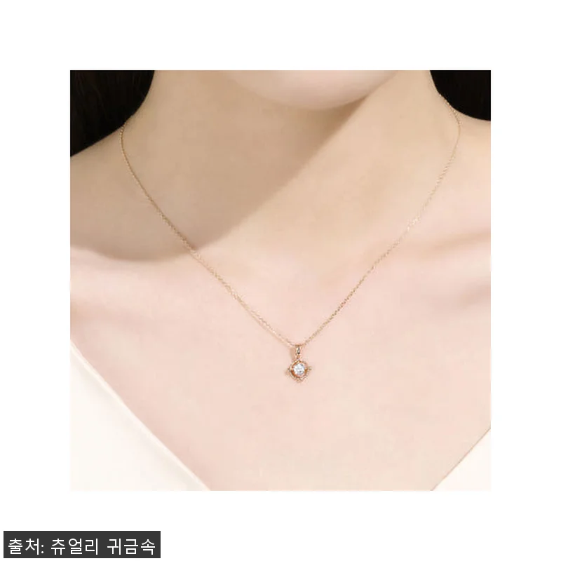 14k 18k 4월탄생석 화이트큐빅 관련 이미지 8