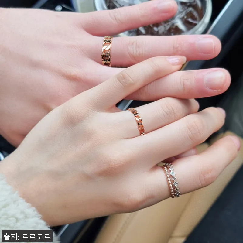 14k 18k 볼드 체인 커플 링 실 관련 이미지 8