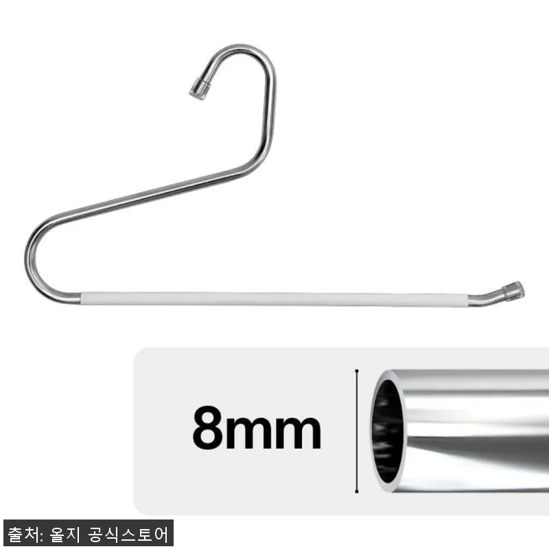 올지 8mm 논슬립 바지걸이 스텐 그 관련 이미지 7