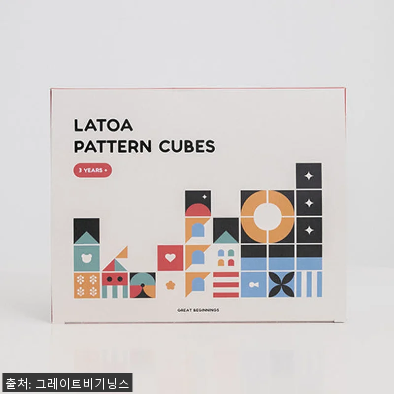 라토아 패턴큐브 자석블럭 60pcs 관련 이미지 8