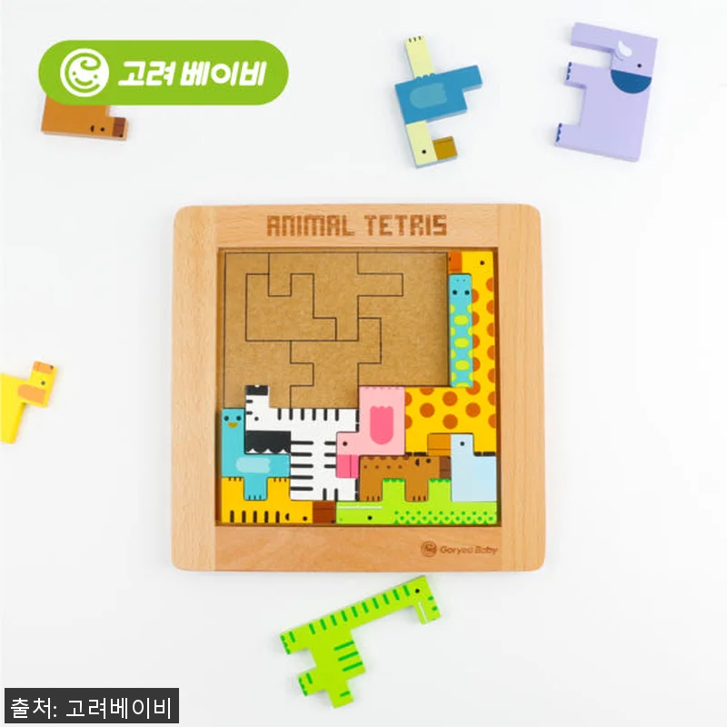고려베이비 원목장난감 나무 우드 블럭 관련 이미지 8