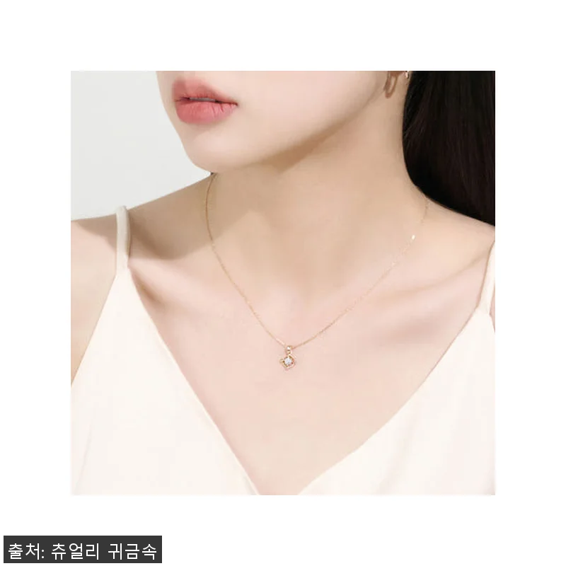 14k 18k 4월탄생석 화이트큐빅 관련 이미지 9