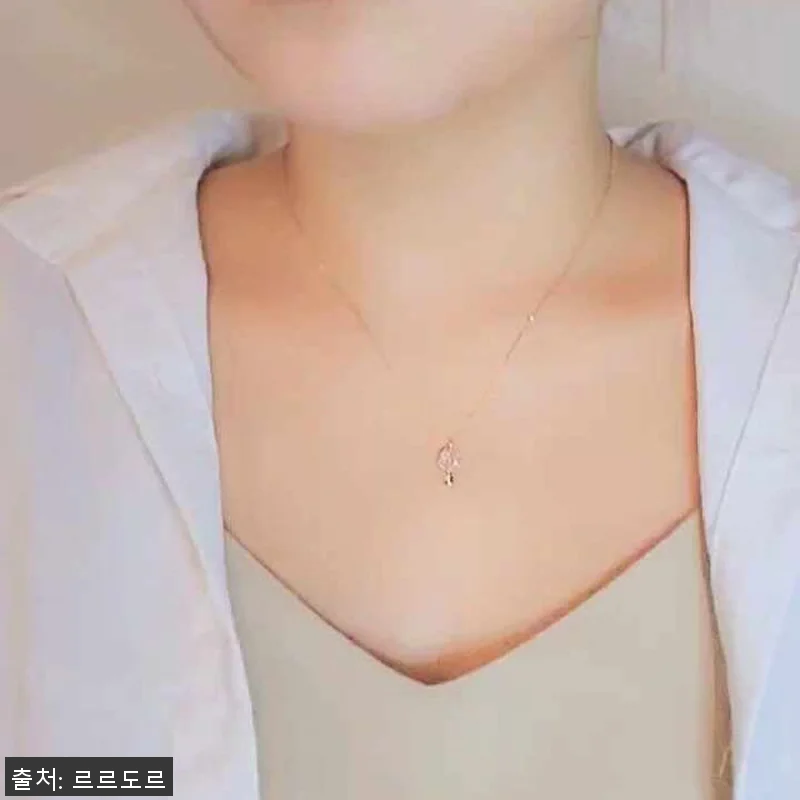 14K 체인 목걸이 열기구 벌룬 일체 관련 이미지 9