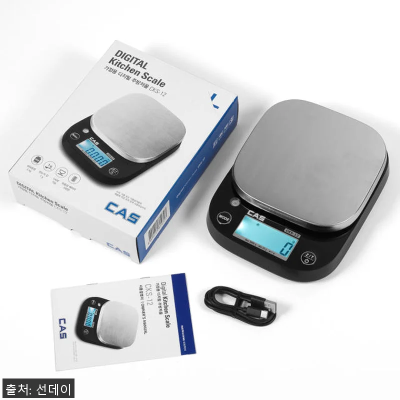 카스 CAS 5kg 충전식 디지털 주 관련 이미지 9