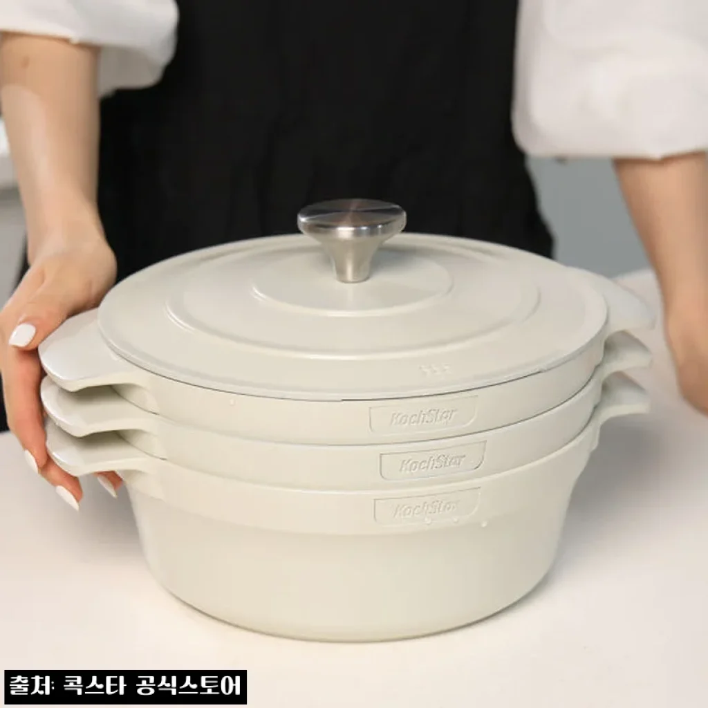 독일 콕스타 인덕션 냄비 세트 4종 아델라 사용후기: 신혼집 주방의 감각적인 변화