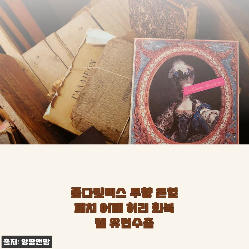풀다릴렉스 무향 온열패치, 어깨와 허리 통증에 직접 써본 솔직한 사용후기