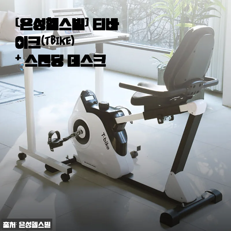 은성헬스빌 티바이크(TBIKE) + 스탠딩 데스크 사용후기