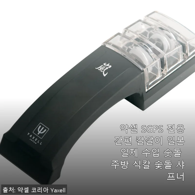 약셀 SGPS 전용 간편 칼갈이 사용후기: 일본 일제 숫돌로 주방칼 관리하기