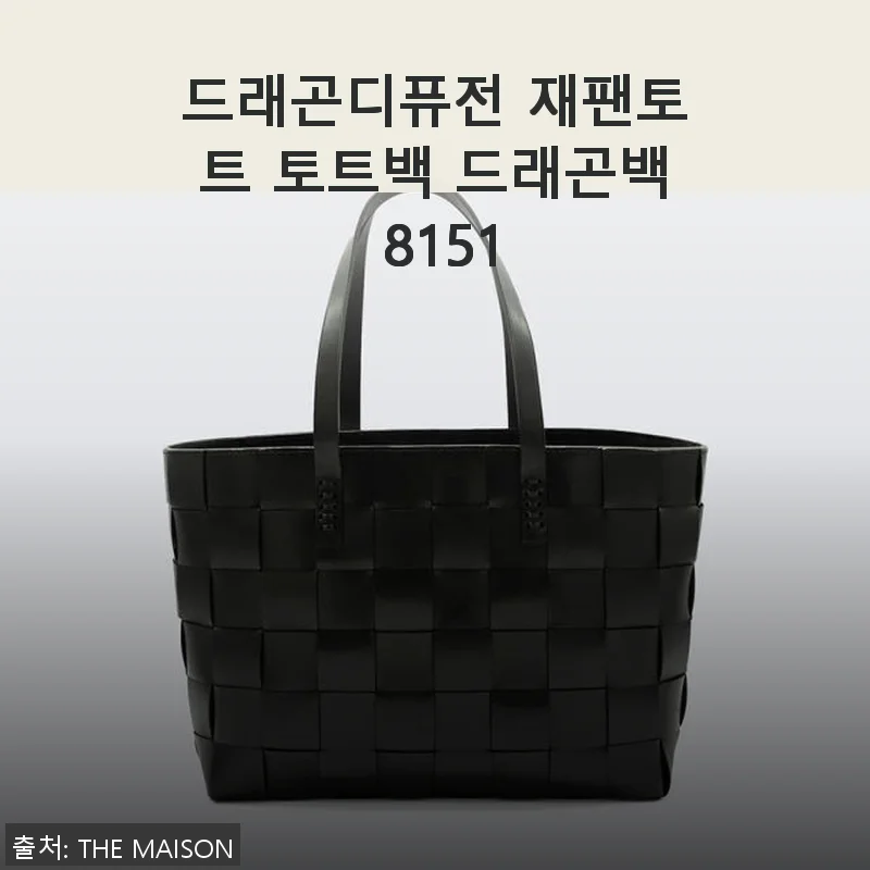 드래곤디퓨전 재팬토트 토트백 8151, 직접 사용해본 솔직한 후기