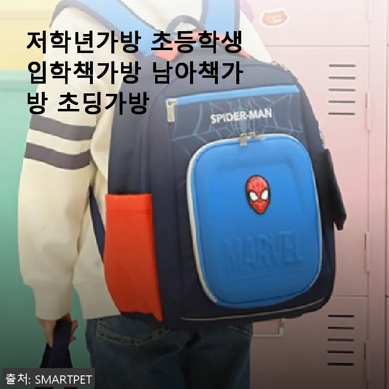 초등학생 입학 준비에 딱 맞는 '저학년가방 초등학생입학책가방 남아책가방 초딩가방' 사용후기