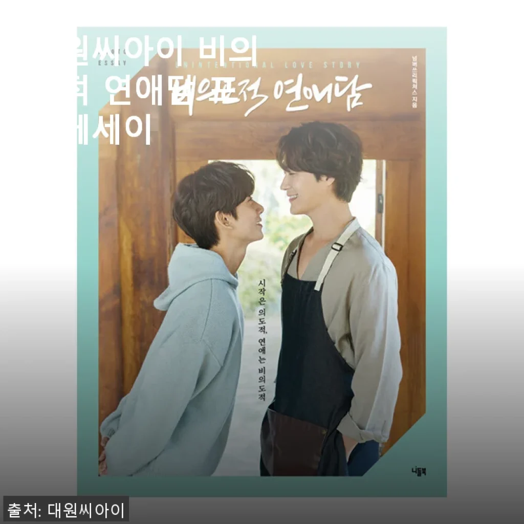 대원씨아이 비의도적 연애담 포토에세이 사용후기 및 제품소개