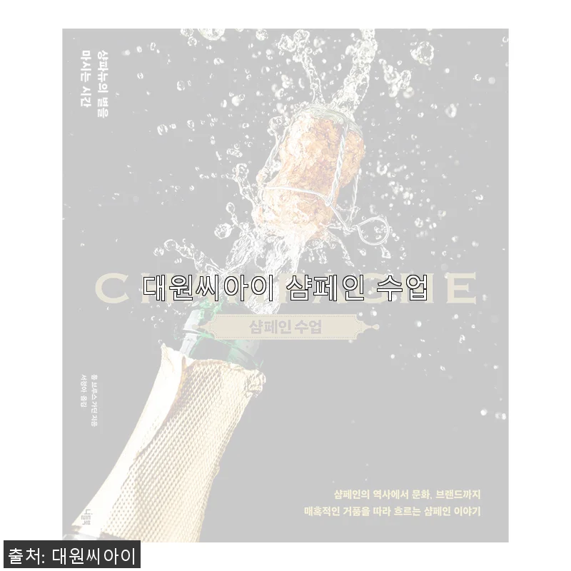 대원씨아이 샴페인 수업, 직접 사용해 본 생생한 후기