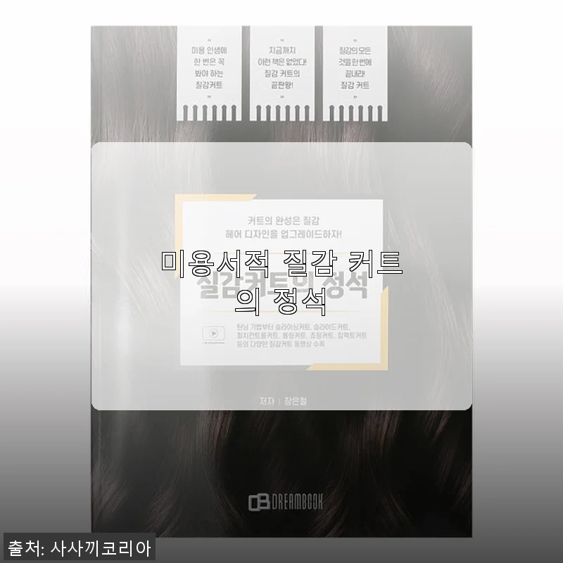 미용서적 '질감 커트의 정석' 직접 써본 사용후기와 구매팁