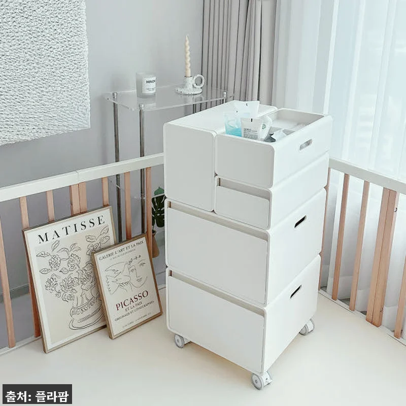 뉴코코맘 수플레 아기트롤리 기저귀정리 관련 이미지 1
