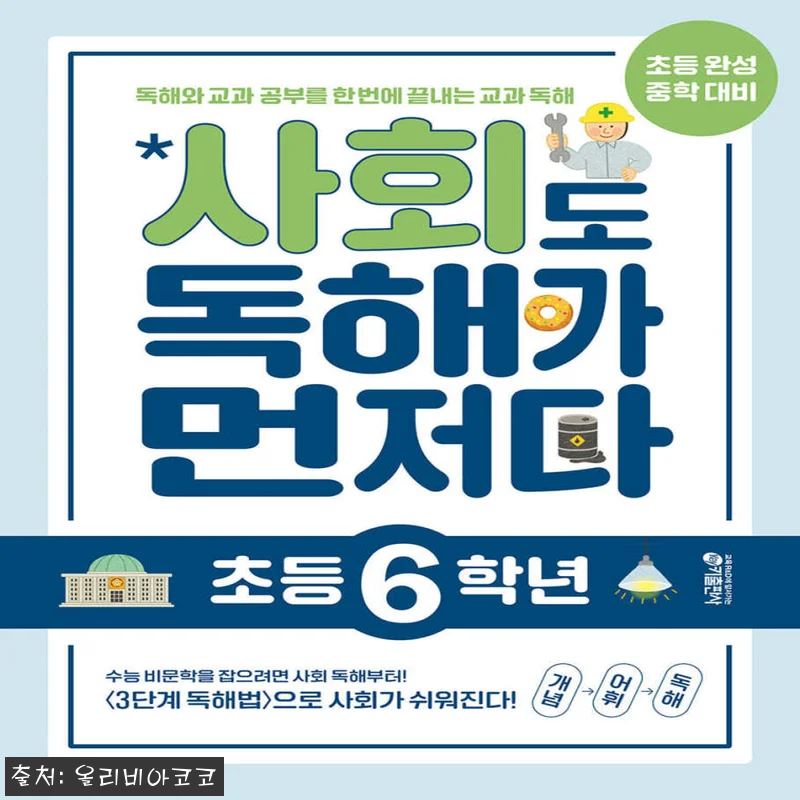 키출판사 사회도 독해가 먼저다 3~6 관련 이미지 1
