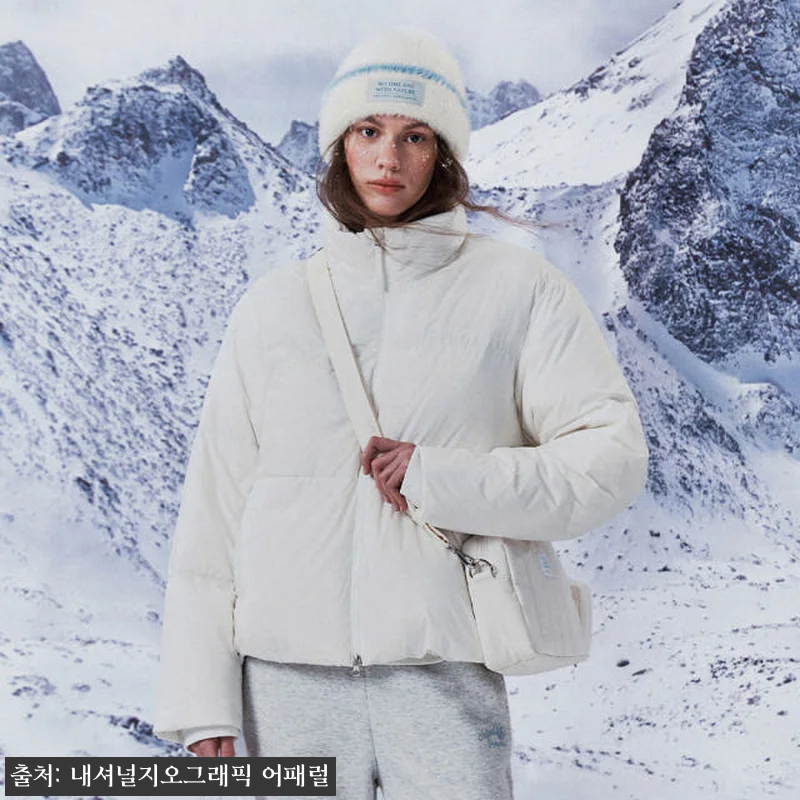 내셔널지오그래픽 여성 하이넥 구스다운 관련 이미지 1