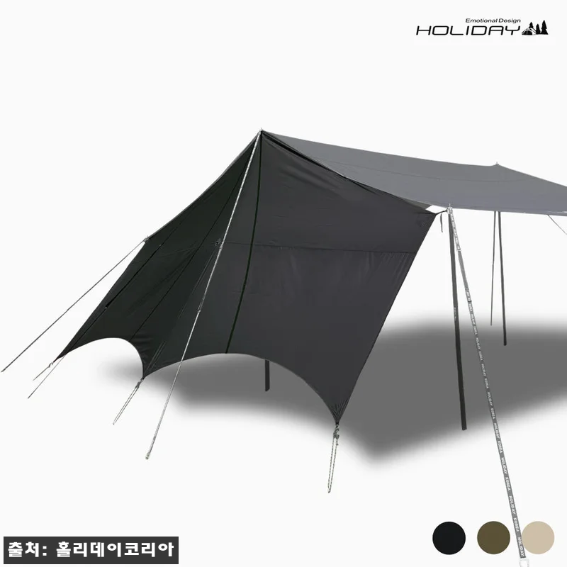 홀리데이 렉타 타프 블랙 코팅 300 관련 이미지 1
