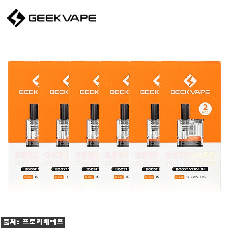 긱베이프 소울 V2 팟 0.6옴 6팩 관련 이미지 1