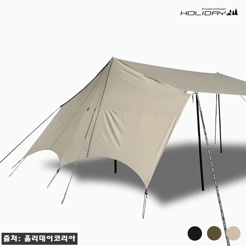 홀리데이 렉타 타프 블랙 코팅 300 관련 이미지 3