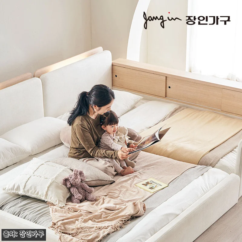장인가구 하랑 E0 패브릭 볼드헤드 관련 이미지 4