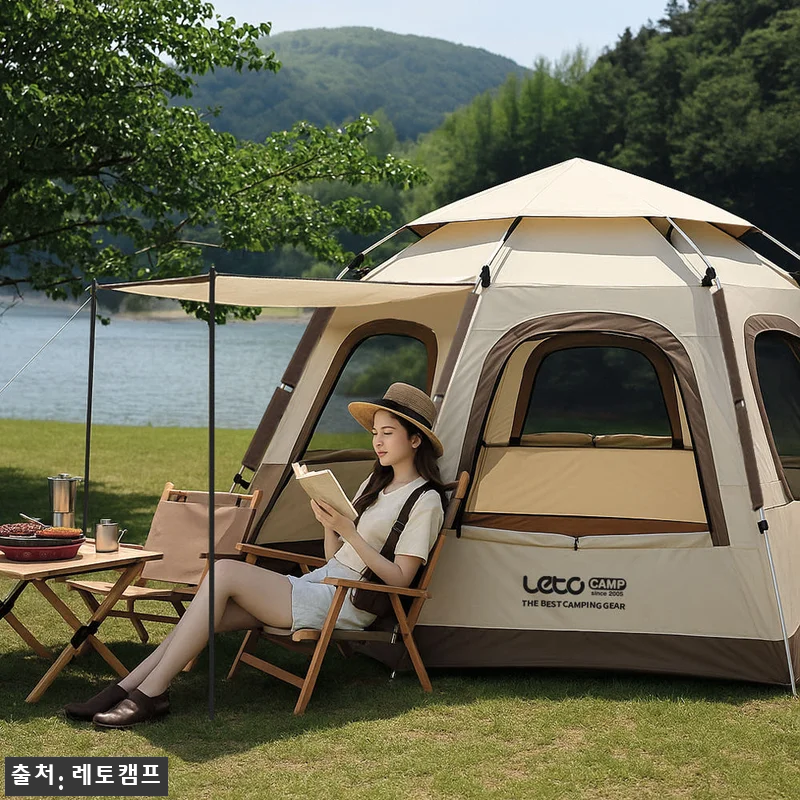 레토 육각돔 원터치텐트 LCE-OT0 관련 이미지 3